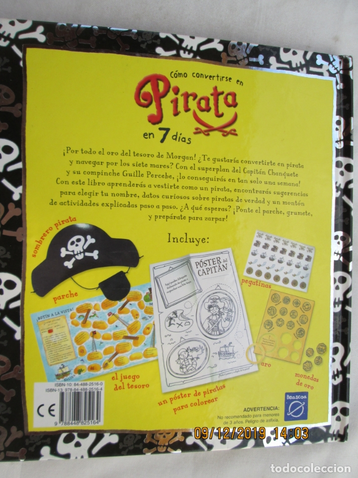 Libros de segunda mano: COMO CONVERTIRSE EN PIRATA EN 7 DIAS - BEASCOA - Foto 2