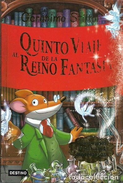 Libros de segunda mano: QUINTO VIAJE AL REINO DE LA FANTASIA GERONIMO STILTON DESTINO