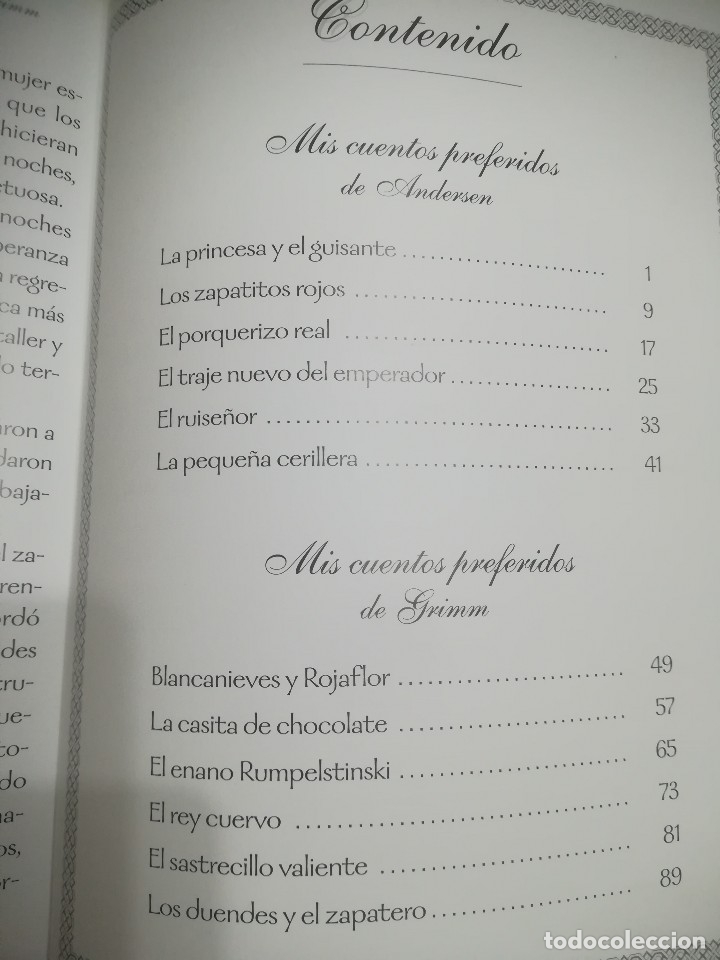 Libros de segunda mano: MIS CUENTOS PREFERIDOS (ANDERSEN & GRIMM) LIBSA 2008 - Foto 2
