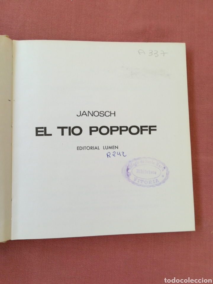 Libros de segunda mano: EL T&Iacute;O POPPOFF - JANOSCH - Foto 5