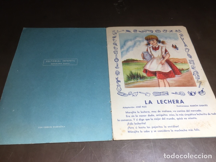 Libros de segunda mano: Cuento la lechera gran colecci&oacute;n de cuentos - Foto 4