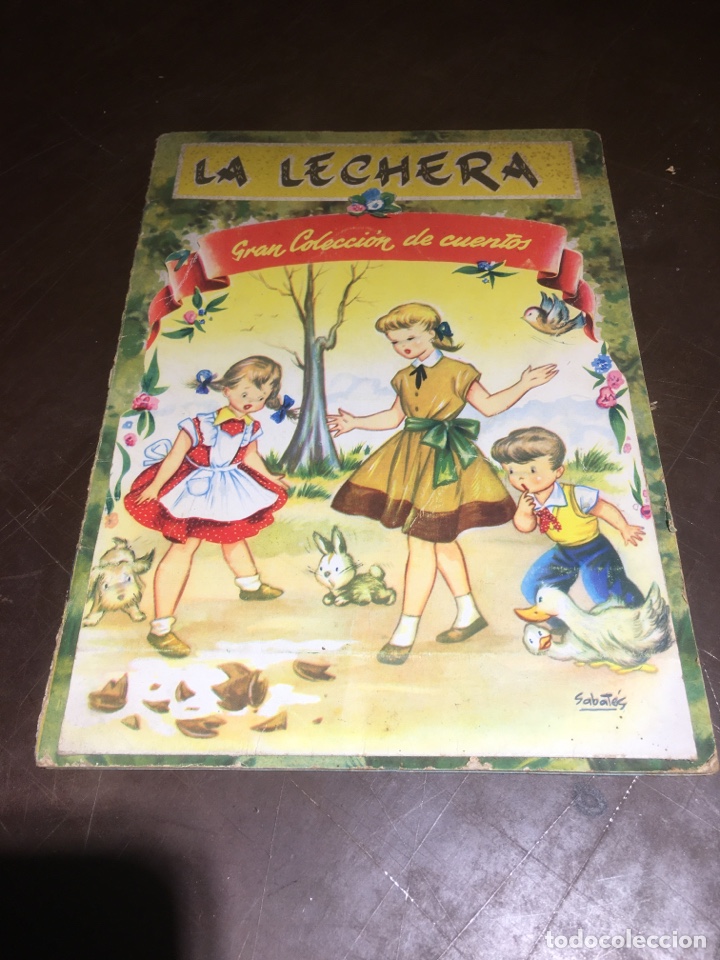 Libros de segunda mano: Cuento la lechera gran colecci&oacute;n de cuentos - Foto 1