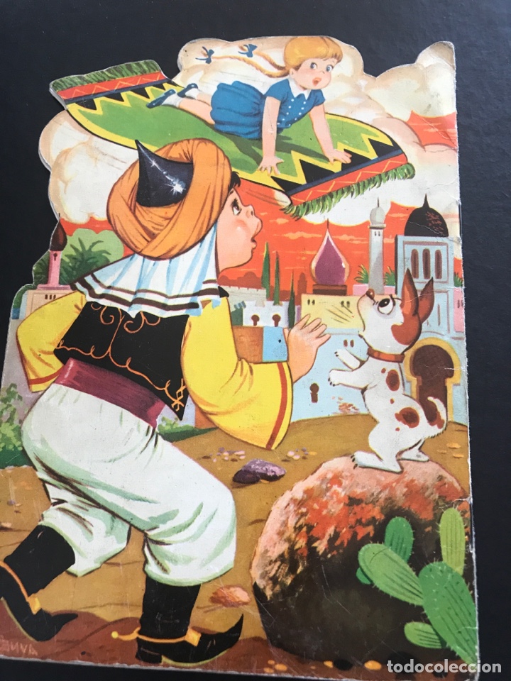Libros de segunda mano: Cuento troquelado - La alfombra voladora - Foto 2