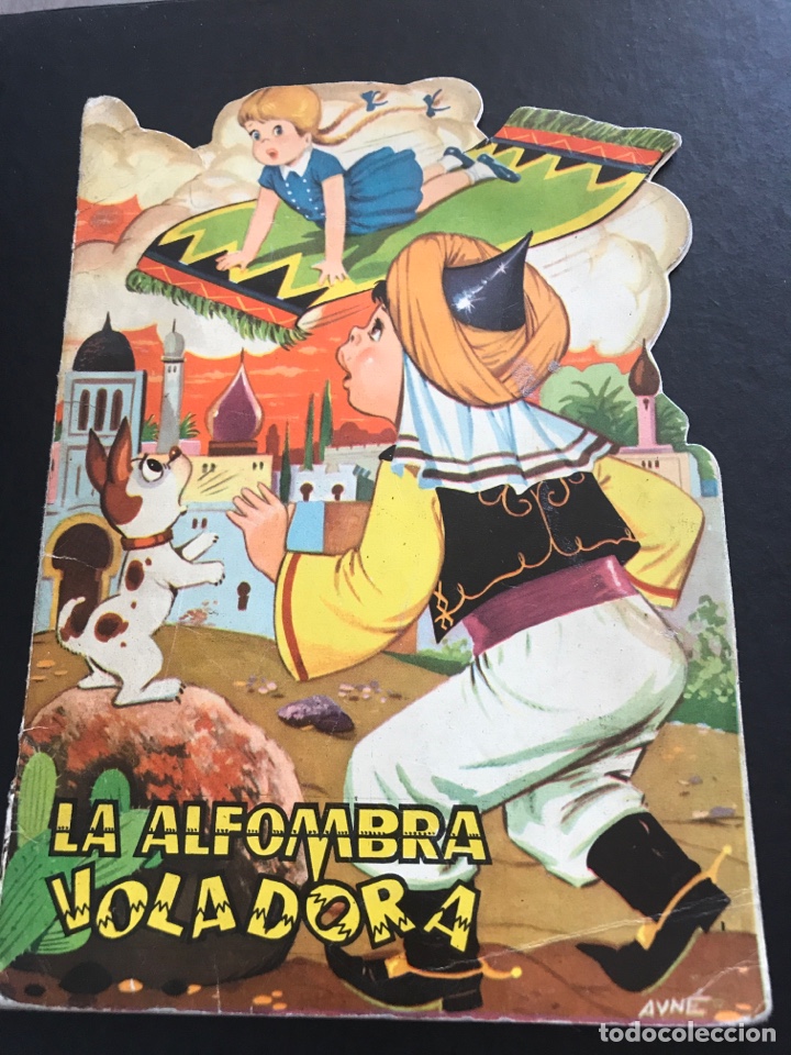 Libros de segunda mano: Cuento troquelado - La alfombra voladora - Foto 1