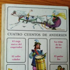 Libros de segunda mano: CUATRO CUENTOS DE ANDERSEN - TIMUN MAS TAPA DURA GRAN FORMATO -