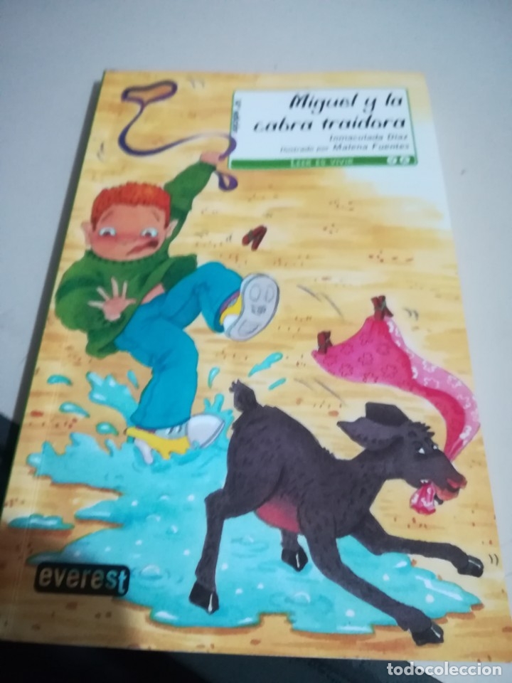 Libros de segunda mano: LIBRO MIGUEL Y LA CABRA TRAIDORA POR INMACULADA DIAZ REF. GAR 154 - Foto 2