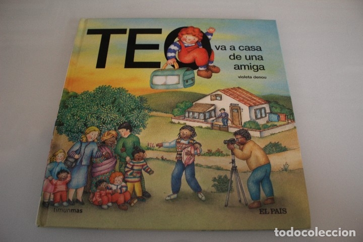 Libros de segunda mano: TEO VA A CASA DE UNA AMIGA - Foto 1