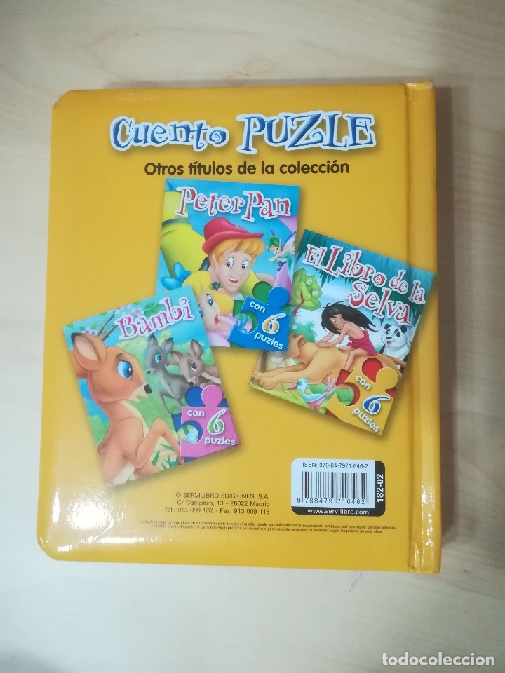 Libros de segunda mano: CUENTO PUZZLE PUZLE BLANCANIEVES. CON 6 PUZLES - Foto 3