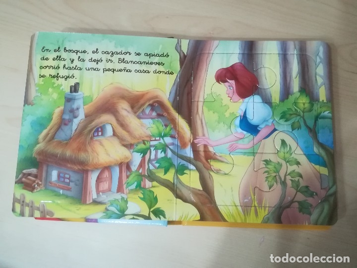 Libros de segunda mano: CUENTO PUZZLE PUZLE BLANCANIEVES. CON 6 PUZLES - Foto 5