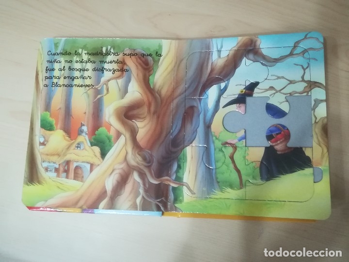 Libros de segunda mano: CUENTO PUZZLE PUZLE BLANCANIEVES. CON 6 PUZLES - Foto 7