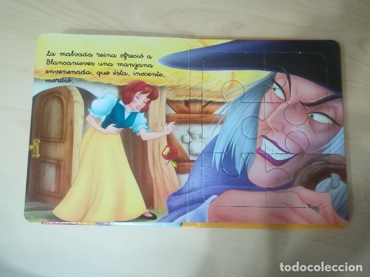 Libros de segunda mano: CUENTO PUZZLE PUZLE BLANCANIEVES. CON 6 PUZLES - Foto 8