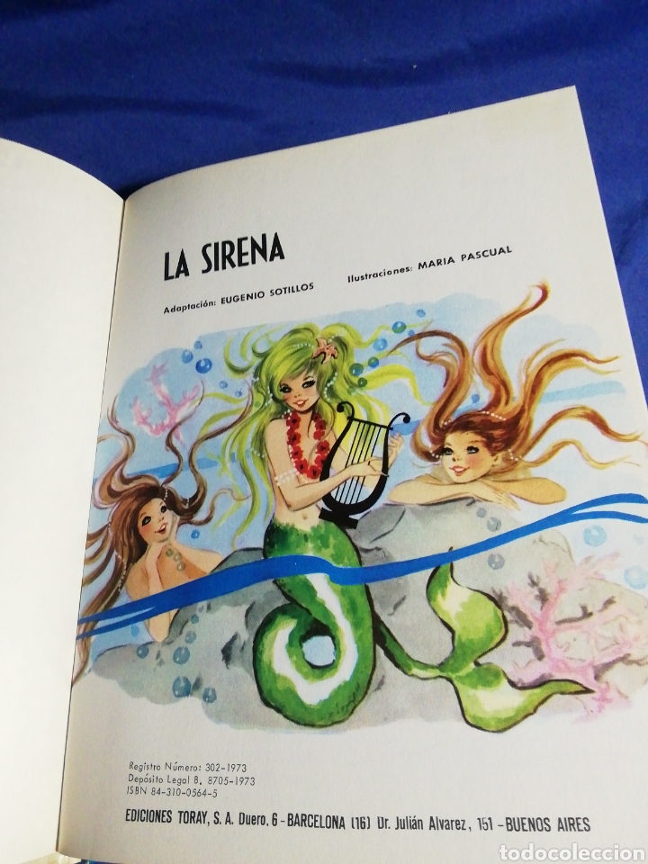Libros de segunda mano: LA SIRENA. CUENTOS CL&Aacute;SICOS TORAY - Foto 3