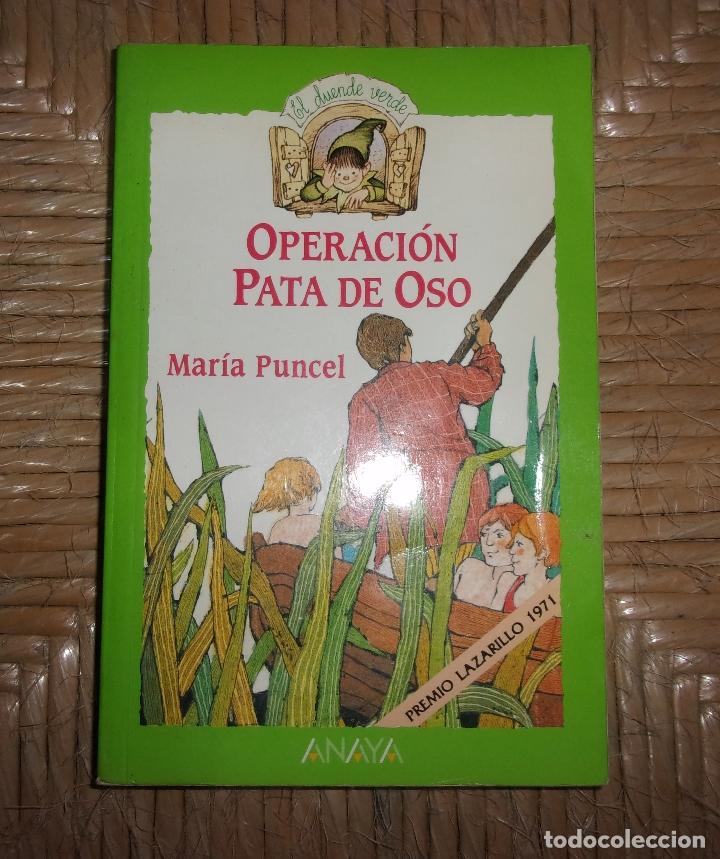 Libros de segunda mano: OPERACI&Oacute;N PATA DE OSO - MAR&Iacute;A PUNCEL. - Foto 1