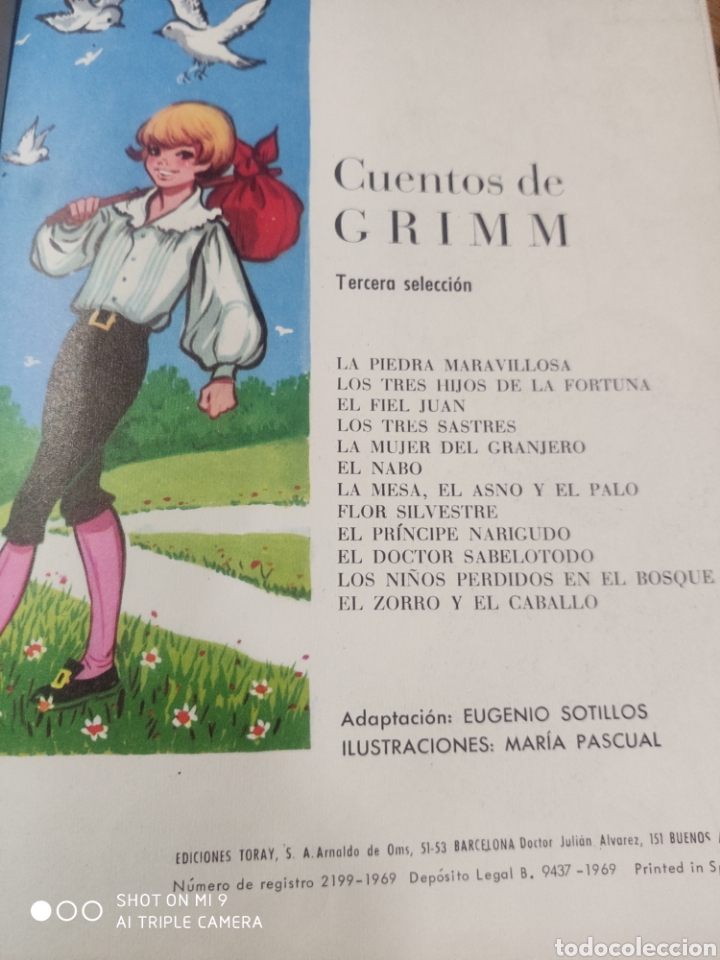 Libros de segunda mano: 12 Cuentos de Grimm, tercera selecci&oacute;n - Foto 2