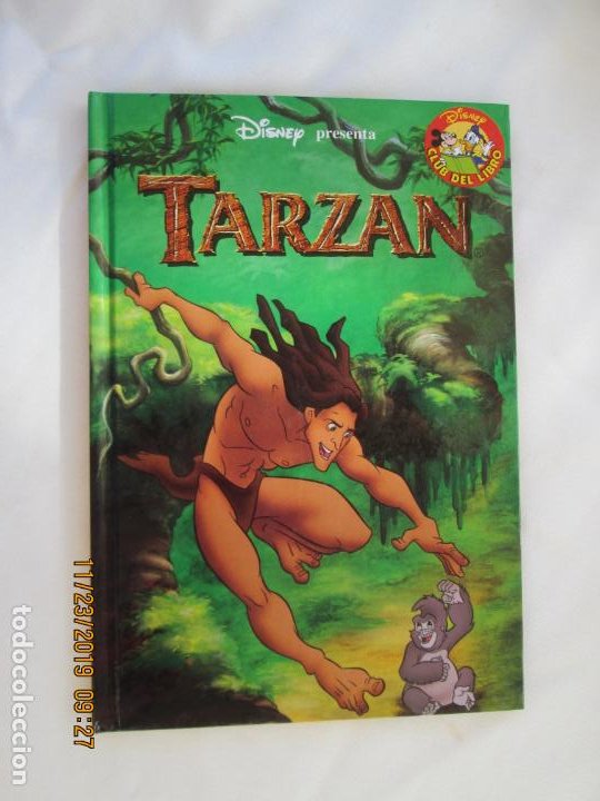 tarzan - disney - club del libro - ed. salvat - - Buy Used fairy tale books  on todocoleccion