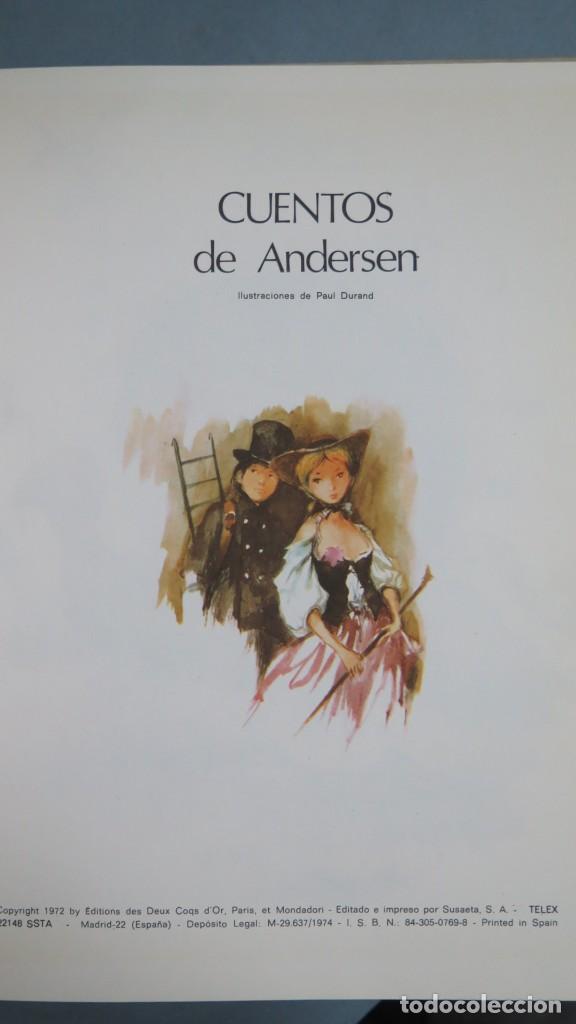 Libros de segunda mano: 1972.- CUENTOS DE ANDERSEN - Foto 4
