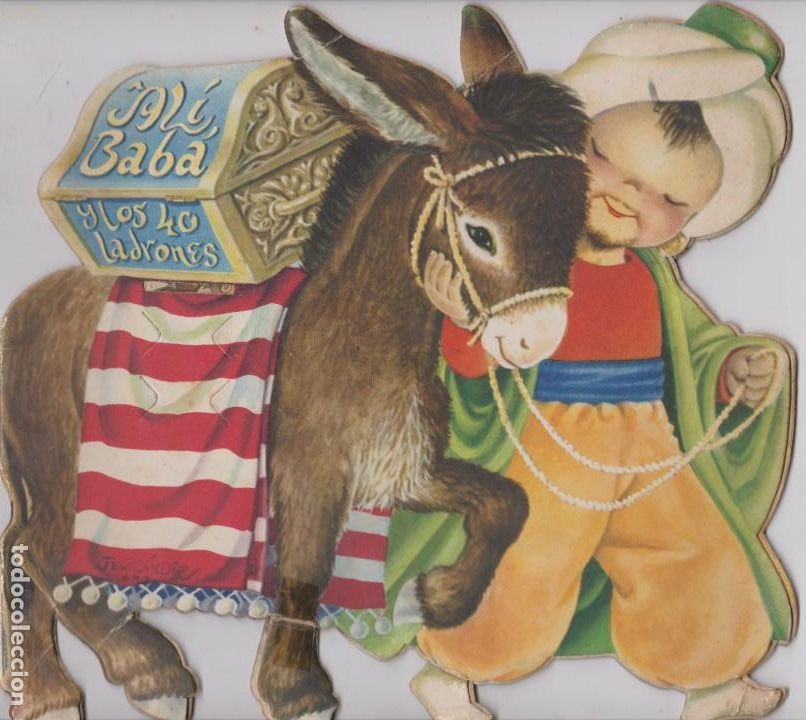 Libros de segunda mano: ALI BAB&Aacute; Y LOS 40 LADRONES - Foto 1