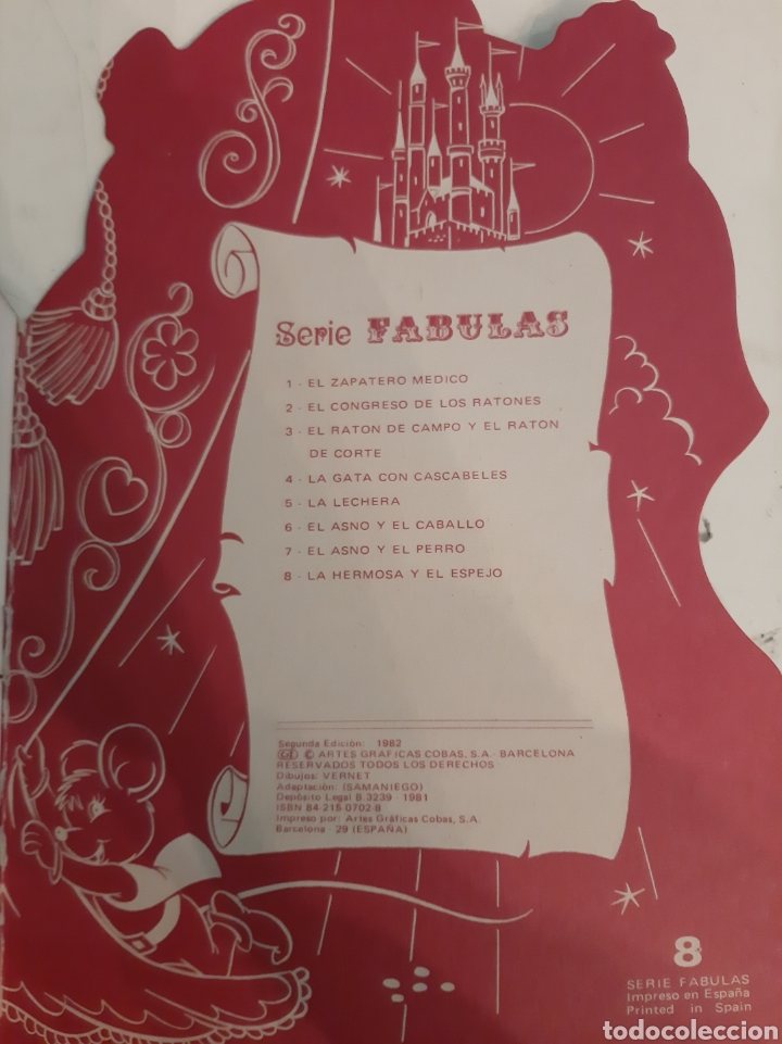 Libros de segunda mano: Serie f&aacute;bula cobas Barcelona 1982 - Foto 2