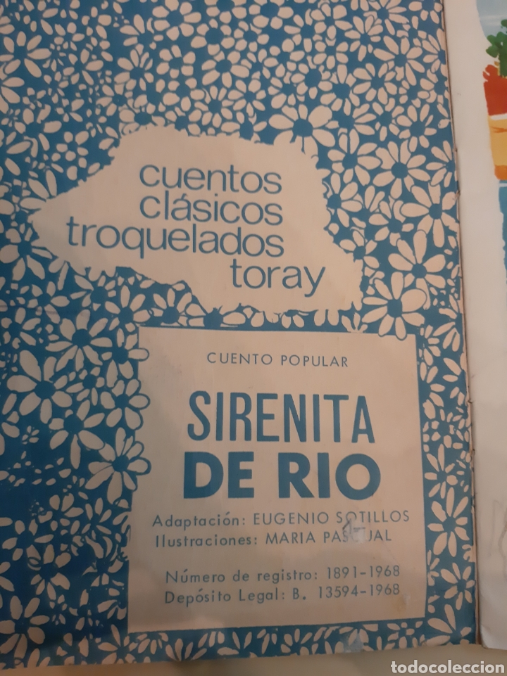 Libros de segunda mano: 1968 toray sirenita del R&iacute;o - Foto 2