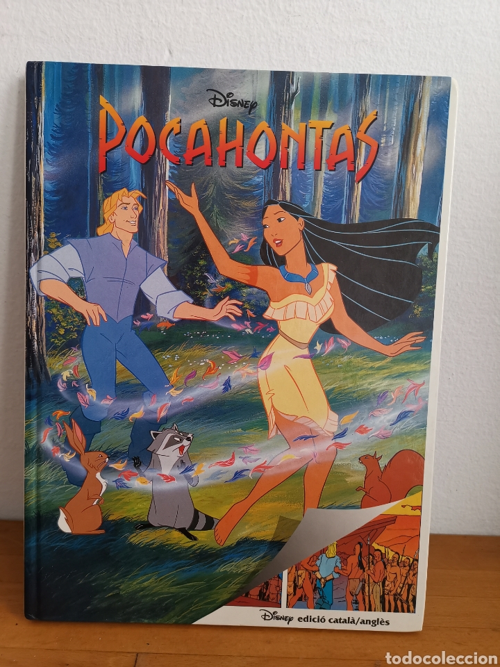 Libros de segunda mano: Libro de Pocahontas para aprender ingl&eacute;s-Catal&aacute;n Disney - Foto 1