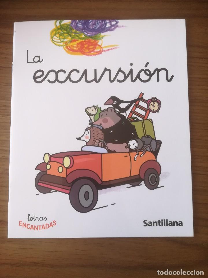 Libros de segunda mano: LA EXCURSION LETRAS ENCANTADAS SANTILLANA 2011 - Foto 1
