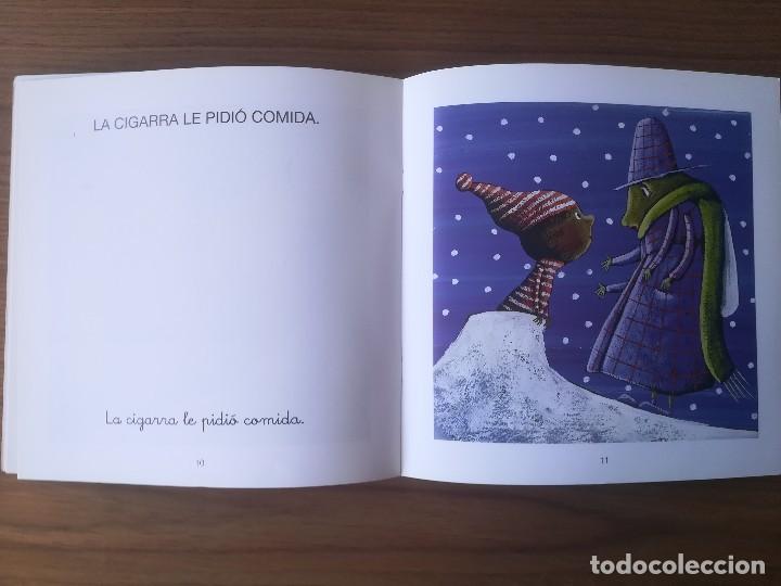 Libros de segunda mano: LA CIGARRA Y LA HORMIGA EDITORIAL SM 2013 - Foto 4