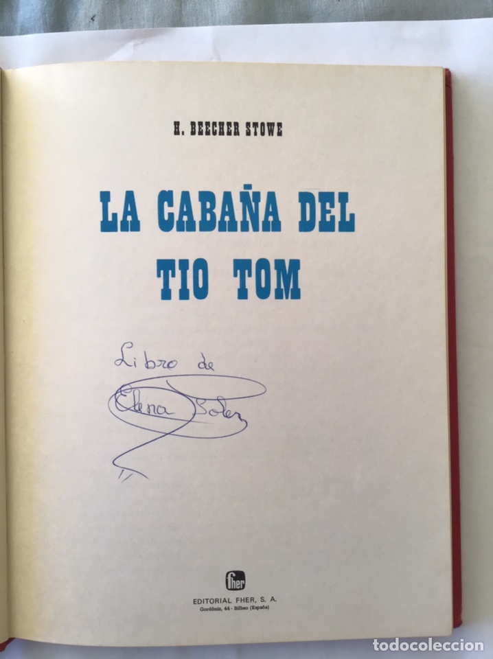 Libros de segunda mano: La caba&ntilde;a del T&iacute;o Tom - Foto 2