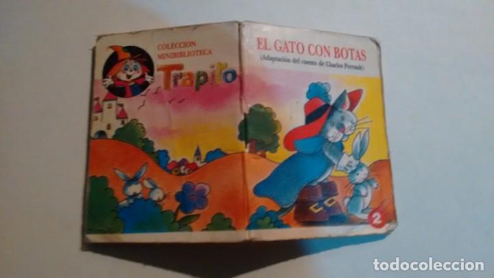 Libros de segunda mano: COLECCION MINIBIBLIOTECA TRAPITO - EL GATO CON BOTAS - - Foto 1