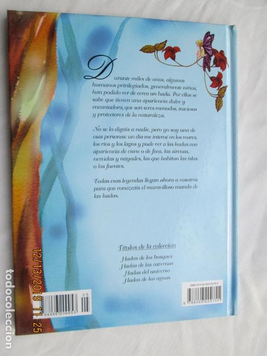 Libros de segunda mano: HADAS DE LAS AGUAS - EDITORIAL LIBSA 2008. - Foto 2