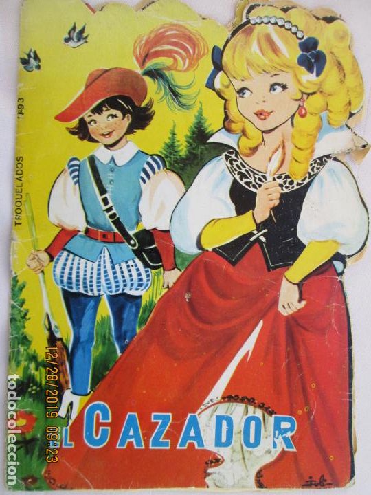 Libros de segunda mano: CUENTO TROQUELADO N&ordm; 93 - EL CAZADOR - EDICIONES VILMAR. - Foto 1