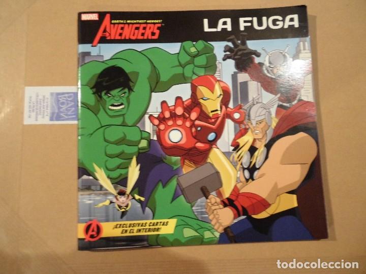Libros de segunda mano: LA FUGA AVENGERS MARVEL CARTAS EN EL INTERIOR - Foto 1