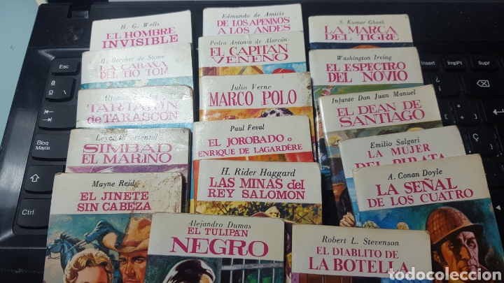 Libros de segunda mano: MINI BIBLIOTECA DE LA LITERARURA UNIVERSAL. 17 TITULOS VARIADOS.