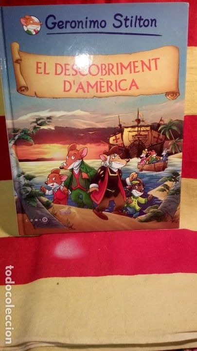 Libros de segunda mano: GERONIMO STILTON - EL DESCOBRIMENT D AM&Egrave;RICA . - Foto 1