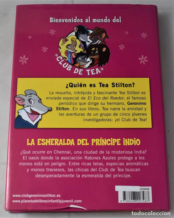 Libros de segunda mano: La esmeralda del Pr&iacute;ncipe indio. Stilton, Tea - Foto 2