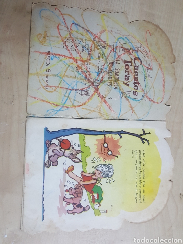 Libros de segunda mano: Cuento antiguo La sombrilla de colores editorial Toray - Foto 2