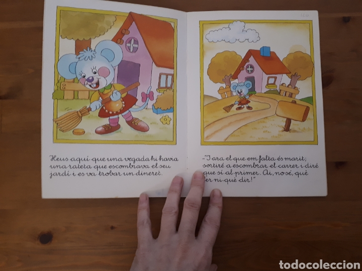 Libros de segunda mano: La rateta presumida. Ed. Conbel. - Foto 2