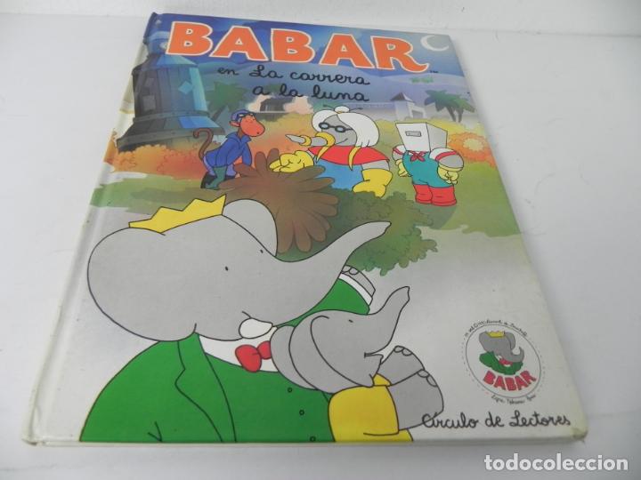 Libros de segunda mano: BABAR EN LA CARRERA A LA LUNA (CIRCULO DE LECTORES-1990 - Foto 2