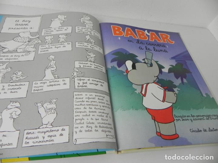 Libros de segunda mano: BABAR EN LA CARRERA A LA LUNA (CIRCULO DE LECTORES-1990 - Foto 3