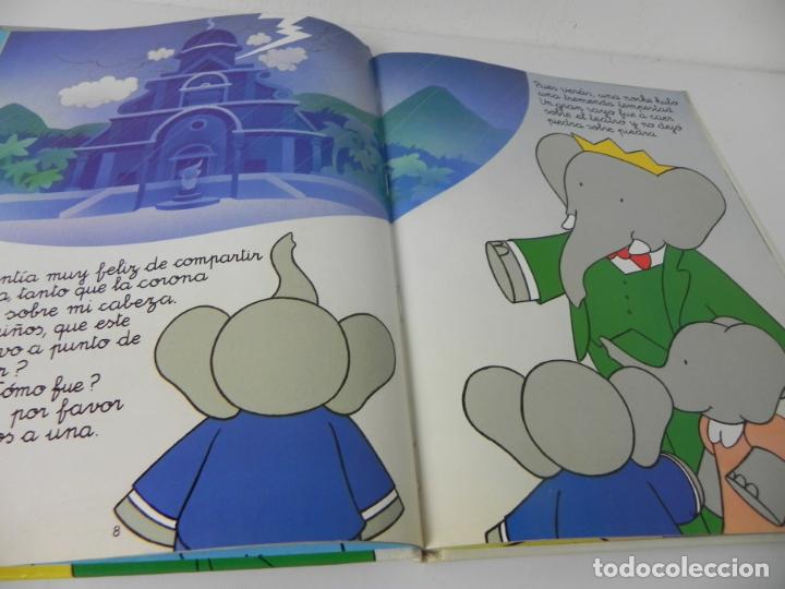 Libros de segunda mano: BABAR EN LA CARRERA A LA LUNA (CIRCULO DE LECTORES-1990 - Foto 4