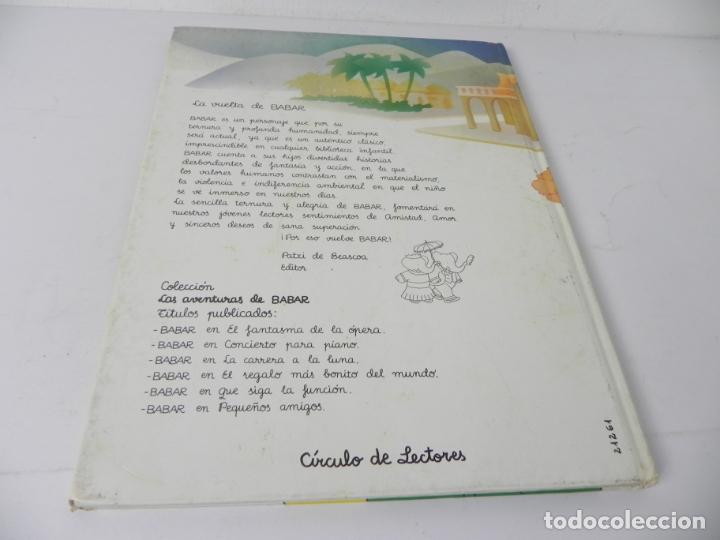 Libros de segunda mano: BABAR EN LA CARRERA A LA LUNA (CIRCULO DE LECTORES-1990 - Foto 7