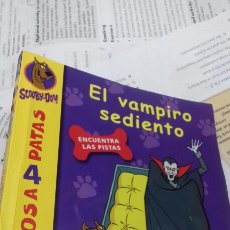 Libros de segunda mano: EL VAMPIRO SEDIENTO. SCOOBY DOO. Lote 252938490