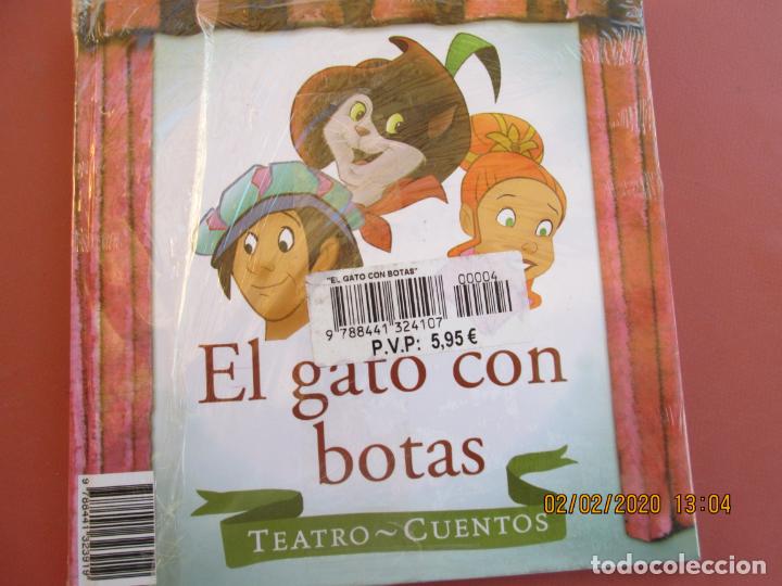 Libros de segunda mano: EL GATO CON BOTAS - CUENTO-TEATRO  PARA REPRESENTAR - ED. FOLIO - PRECINTADO. - Foto 1
