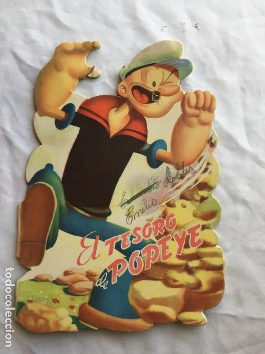 Libros de segunda mano: EL TESORO DE POPEYE  TROQUELADO EDITORIAL VILCAR - Foto 1