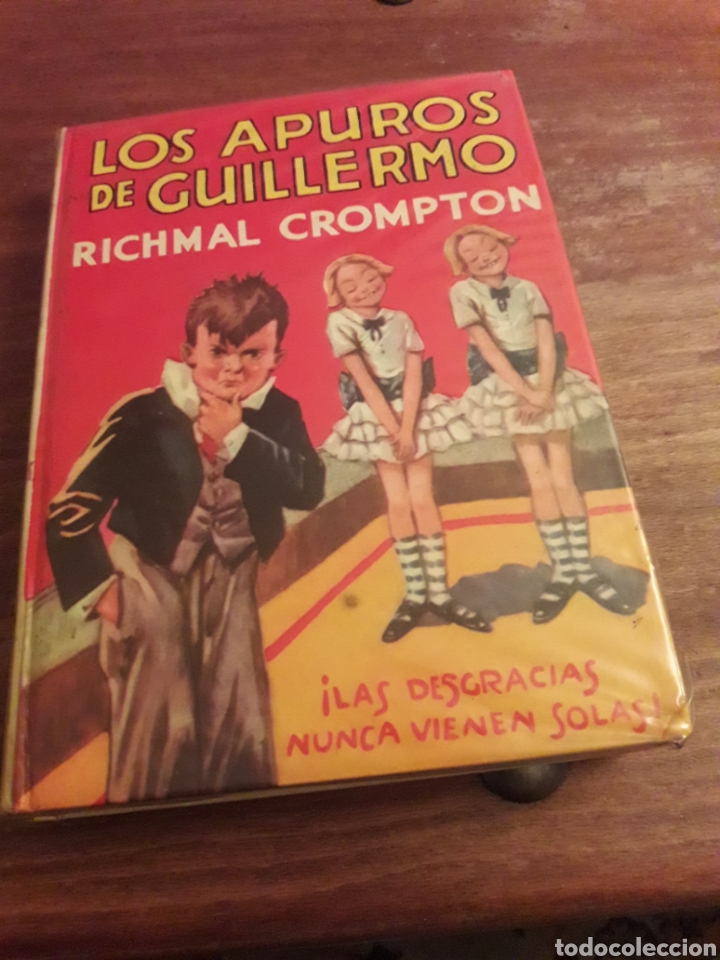 Libros de segunda mano: Los apuros de Guillermo, libro de 1979, Editorial Molino - Foto 1