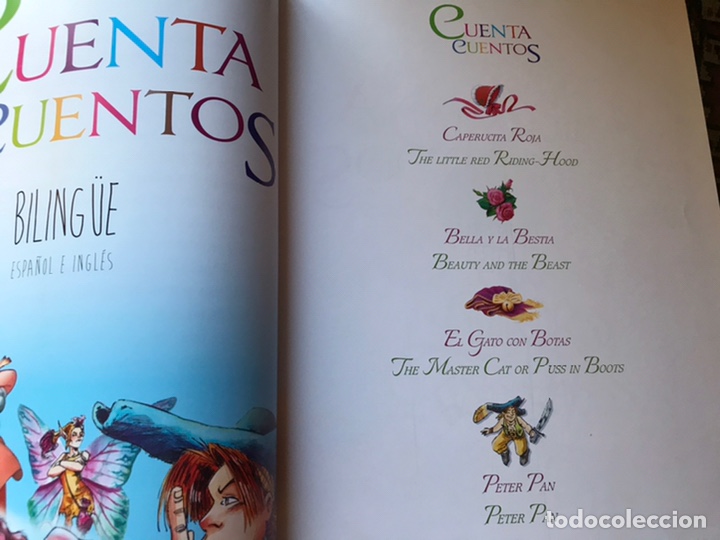 Libros de segunda mano: Cuenta cuentos. Biling&uuml;e. Signo editores - Foto 3
