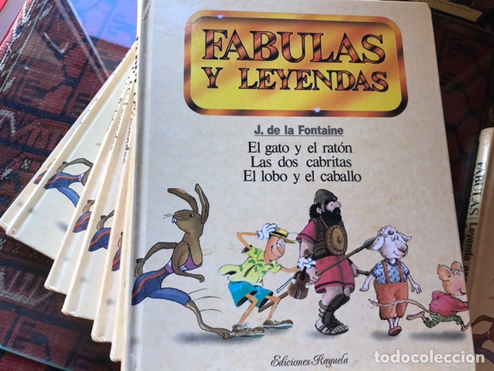 Libros de segunda mano: F&aacute;bulas y leyendas. Ediciones rayuela. Ocho libros - Foto 3