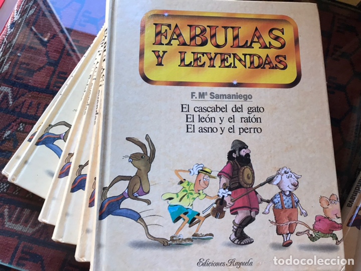 Libros de segunda mano: F&aacute;bulas y leyendas. Ediciones rayuela. Ocho libros - Foto 4