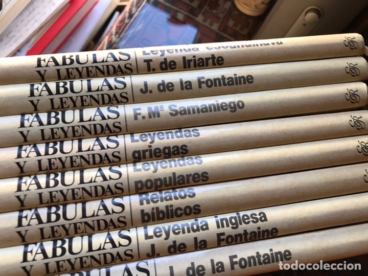 Libros de segunda mano: F&aacute;bulas y leyendas. Ediciones rayuela. Ocho libros - Foto 1