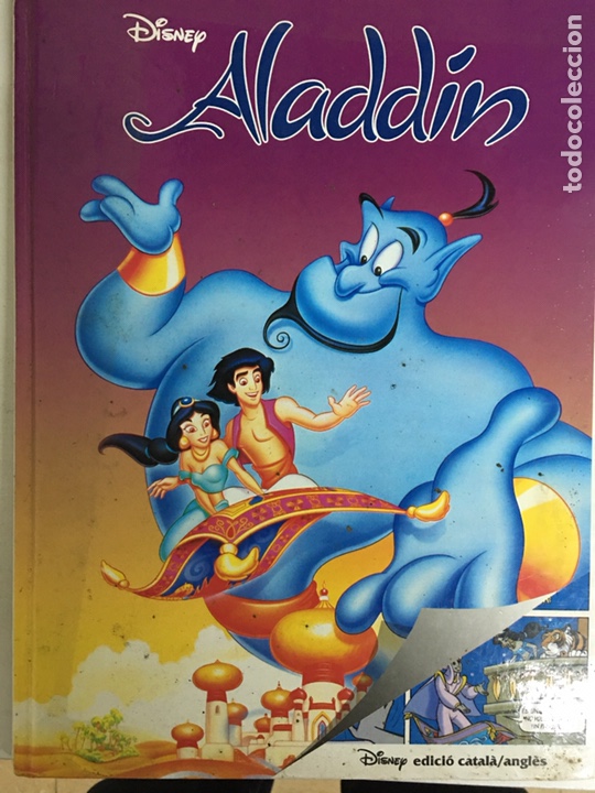 Libros de segunda mano: Libro Aladdin - Catalan y Ingles - Walt Disney - Foto 1