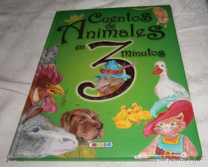 Libros de segunda mano: cuentos de animales en 3 minutos  todolibro - Foto 1